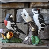 C35. Lenox bird figurines. 